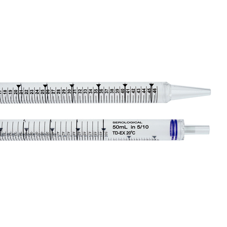 CELLTREAT Serological Pipet, Individual Paper/Plastic Wrapped, Sterile, 50mL 229230B